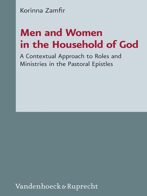 cover image of Men and Women in the Household of God